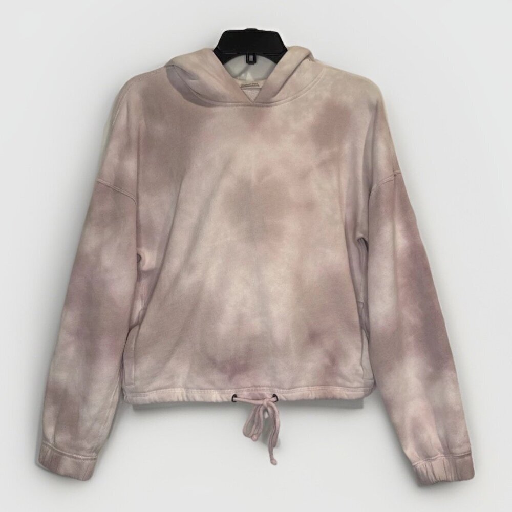 Abercrombie‎ & Fitch Soft A&F Women’s Pink Garment Dyed Sweatshirt Hoodie Size M